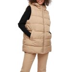 Gilet - vila - doudoune vitale - beige - femme - 100% polyester