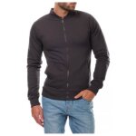 Gilet zipp� homme anthra