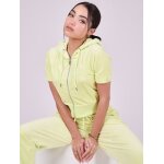 Gilet zipp� manches courtes femme project x paris - jaune - m