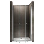 Gina porte de douche h 185 cm largeur rglable 84 - 88 cm transparent