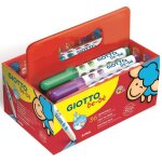 Feutres - giotto - maxi schoolpack - 36 feutres - 12 couleurs - lavable sur la peau