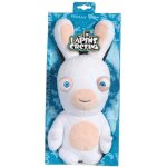 Gipsy toys - lapins cr�tins sonores - bouche ferm�e - 28 cm - blanc