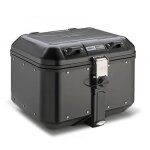 Top case - givi - dlm46b - 46 litres - aluminium noir - serrure de s�curit�