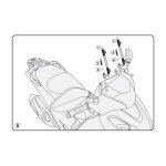 Givi kit fixation pare brise 1117a honda sh 125 / 150i 17 a 19 (a1155a)