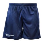 Short de sport givova one - homme - bleu marine - 100% polyester - regular