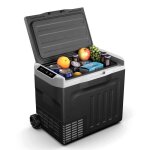 Glaci�re � compresseur - klarstein - polarforce - 40 l - panneau lcd - protection batterie 12v - 230v ...