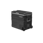 Glacire lectrique  compresseur steamy - e sur roulettes - 65l - 12v / 230v - noir