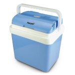 Glaci�re electrique - harper - 24l - refroidissement et maintien au chaud - bleu
