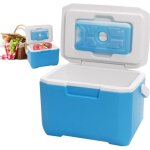 Glacire portable - joulli - 6l - refroidit jusqu 24h - garde au chaud 3  5h - bleu