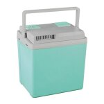 Glaci�re thermo�lectrique - incasa - 23l - alimentation : 12 / 24 / 220v - entre - 20�c et + 17�c - bleu ...