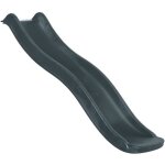 Glissire de toboggan avec vague en pehd tweeb 175cm anthracite