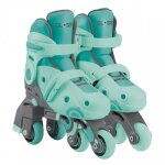 Globber - rollers �volutifs 2 - en - 1 taille xs - s du 26 au 29 - vert menthe