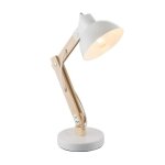 Globo lighting lampe � poser en bois clair - h 16 x 59 cm