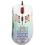 Souris gaming - glorious - model d - filaire - 12000 dpi - 6 boutons - blanc mat