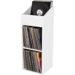 Glorious dj record box 330 white mobilier home dj