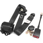 Ceinture de s�curit� - gobro - universelle 3 points - r�glable - escamotable - automatique