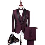 Gobro costume homme - slim fit - violet