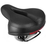 Selle de v�lo - gobro - confortable - cuir tridimensionnel - mousse haute densit� - noir
