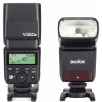 Godox v350s - kit flash cobra speedlite ttl vling avec sa batterie et son chargeur pour appareil photo ...