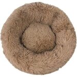 Panier rond pour chien et chat - gogoloving - kaki - 50x50 cm - lavable � la main
