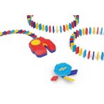 Jeu de dominos goliath domino express stunt spinner - multicolore - pour enfants � partir de 6 ans