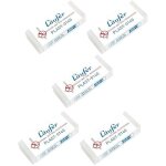 Gommes plastique - l�ufer - plast 0140 - transparentes - lot de 5 - id�ales pour crayons