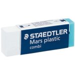 Gomme - staedtler - mars plastique combi - effaceur graphite - effaceur encre - r�sidu minime