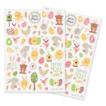 Gommettes joyeuses p�ques 124 pi�ces