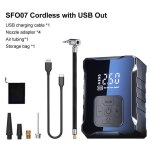 Gonfleur électrique - qingque - gonfleur dair portatif - 30000 rpm - 4000mah - compact et rechargeable ... Gonfleur électrique - qingque - gonfleur dair portatif - 30000 rpm - 4000mah - compact et rechargeable ...