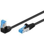 Goobay c�ble ethernet cat6a 1m surblind� noir 1x rj45 coud�