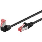 Goobay c�ble ethernet cat6 5m surblind� noir 1x rj45 coud�