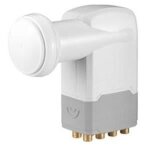 Lnb octal goobay - tête universelle compatible tv hd - 01 db - Étanche - plage de fréquences 10. 7 - ... Lnb octal goobay - tête universelle compatible tv hd - 01 db - Étanche - plage de fréquences 10. 7 - ...