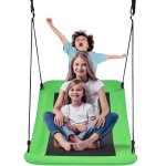 Goplus balan�oire nid d?oiseau pour enfantscharge max 150 kgbalan�oire incurv�e avec corde r�glablepour ...