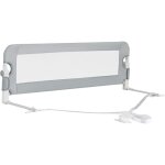 Goplus barri�re de lit pliable et portable s�curit� de lit avec m�canisme � double bouton pour lit d?enfant ...