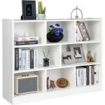 Goplus biblioth�que enfant 8 cubes ouvertes122x 32 x93cmmeuble de rangement biblioth�que pour livres ...