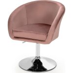 Goplus chaise de coiffeuse en velours - hauteur du si�ge r�glable 47 - 60cm - pivotant � 360� - charge ...