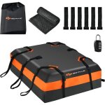Goplus coffre de toit pour voiture imperm�able 425 l avec 10 sangles & 6 crochets de porte pour v�hicules ...