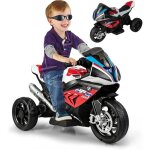 Goplus moto �lectrique 6 v pour enfant 3 - 8 ans avec 2 roues d?entra�nementavec phares musiqueklaxoncharge ...