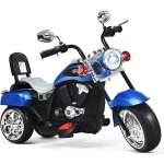 Goplus moto �lectrique pour enfants 6 v � 3 roues 25 - 3km - h charge 30 kg scooter pour enfants de 3 ...