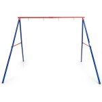 Goplus portique de balan�oire en m�talcadre support de nid d?oiseau extra - large en forme a de 300kg ...