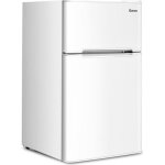 Goplus r�frig�rateur 90 l avec mode r�frig�ration / fra�cheurfrigo silencieux avec temp�ratures r�glablesblanc ...