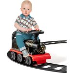 Goplus train porteur �lectrique enfants avec musique / lumi�retrain trotteur avec voies en ppavec stockage ...