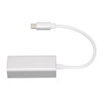 Adaptateur ethernet - gototop - usb c vers rj45 - 100 mo / 1000 mo - transmission stable - gris