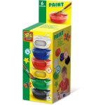 Gouache (6x45ml) - ses creative - six couleurs : rouge bleu blanc noir vert et jaune. Gouache (6x45ml) - ses creative - six couleurs : rouge bleu blanc noir vert et jaune.