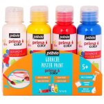 Gouache - pebeo - primacolor classique - 150 ml - 4 pcs - peinture opaque et facile � laver