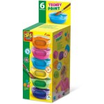 Gouache trendy (6x45ml) - ses creative - couleurs vives et opaques 6 super couleurs.