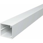 Goulotte de câble - obo bettermann - wdk60060rw - 2000 mm - blanc pur - pvc Goulotte de câble - obo bettermann - wdk60060rw - 2000 mm - blanc pur - pvc