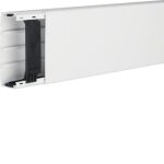 Goulotte de distribution - hager - tehalit - blanc ral 9016 - 2000mm - fixation � clipser
