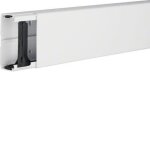 Goulotte de distribution - hager - tehalit - blanc ral 9016 - 40x90 mm - fixation � clipser