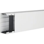 Goulotte de distribution - hager - 60x110mm - pvc - blanc ral 9016 - 2m